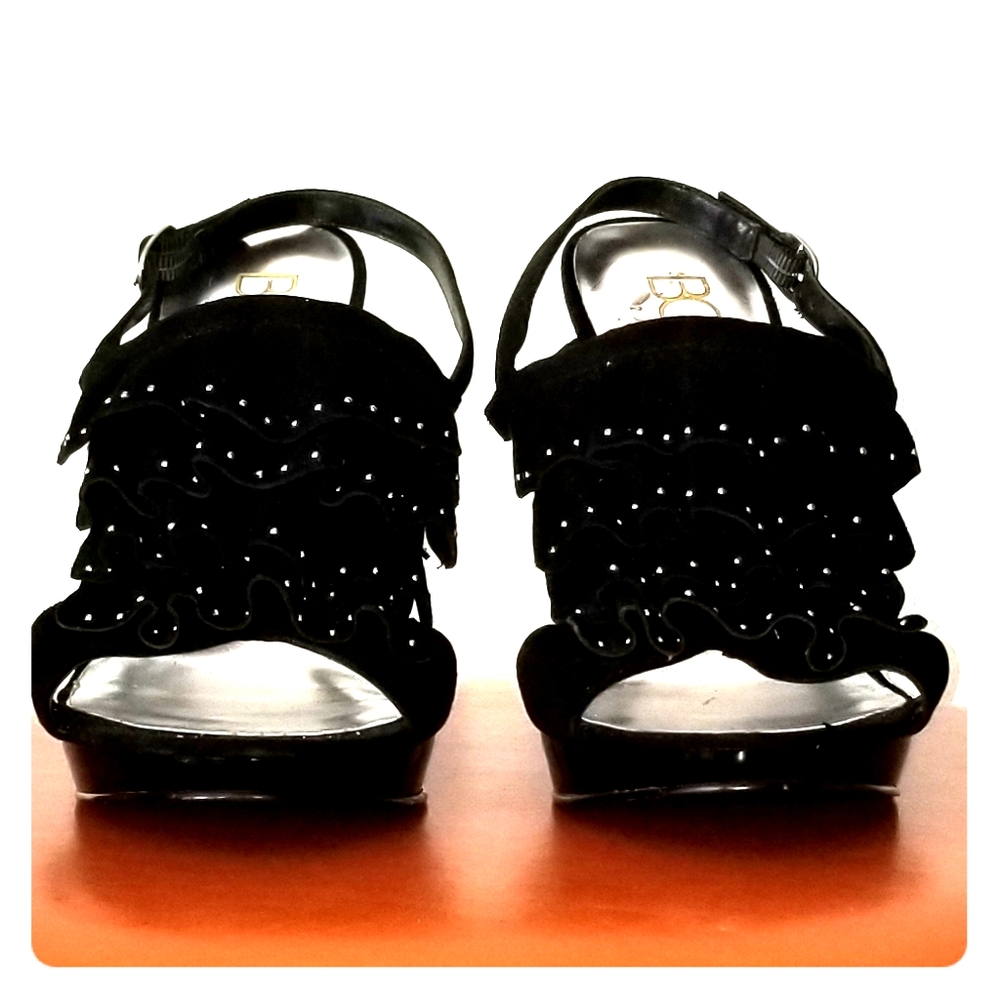 BCBG Shoes Women's Size 8 Black Stilettos Heels